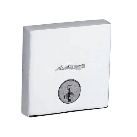 Kwikset Downtown Single Cylinder Deadbolt 258-SQT-26-SMT-RCAL-RCS